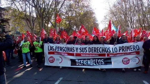 manifestación ugt