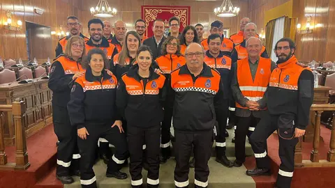 Homenaje a Protección Civil