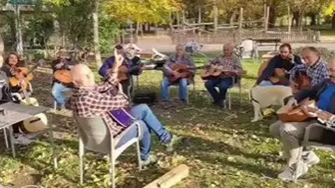 Imagen de la primera quedada. Foto cedida