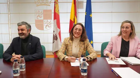 Reunión con los consejeros de Galicia y Asturias