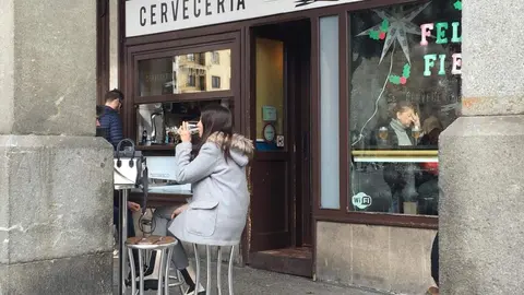 Hostelería en la Plaza Mayor de Zamora