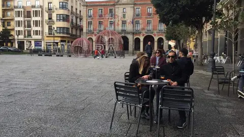 Hostelería en la Plaza Mayor de Zamora