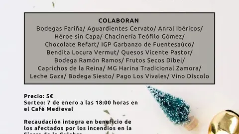 Sorteo cesta a beneficio de la Sierra de la Culebra