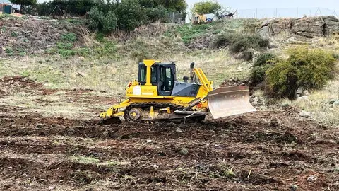 Obras de reforestación antiguo vertedero