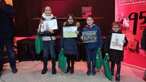 Premiados en el concurso de dibujo infantil sobre el 950 aniversario del Cerco de Zamora