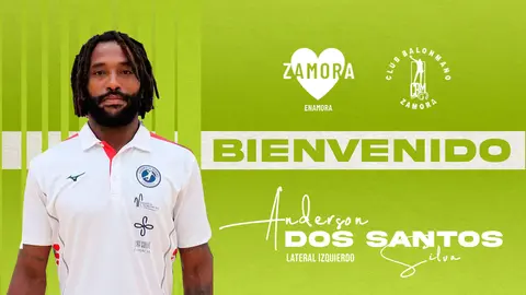 Anderson Dos Santos Silva. Balonmano Zamora