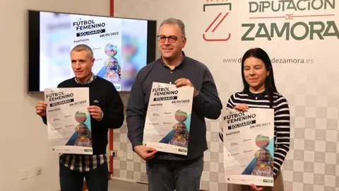 Presentación del I Torneo Solidario de Fútbol Femenino Diputación de Zamora