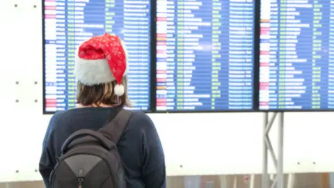 Aeropuerto Navidad. Fotografía de archivo