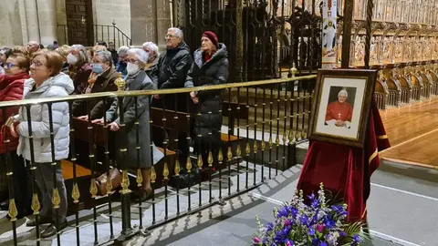 Misa de despedida al papa emérito Benedicto XVI en la SI Catedral de Zamora. Fotografía: Archidiócesis de Zamora