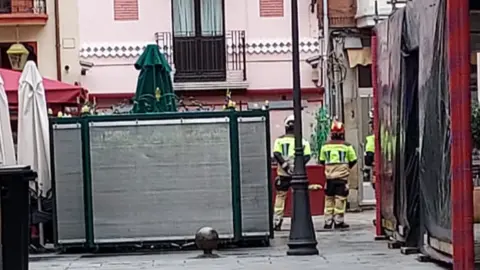 Intervención bomberos
