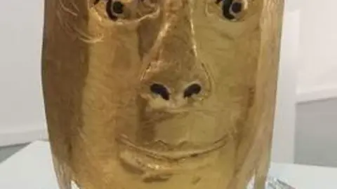 Una de las obras de Francisco Pérez. Foto cedida