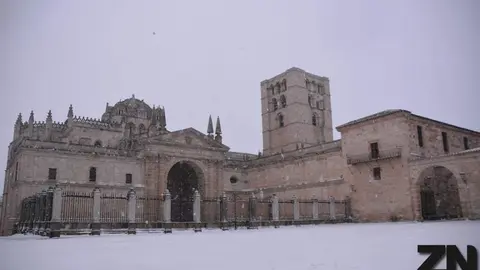 Nieve en Zamora con Filomena