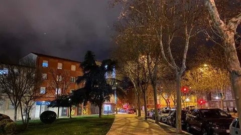 La noche cae en Zamora