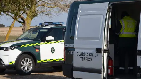 Fotografía de la Guardia Civil de Tráfico