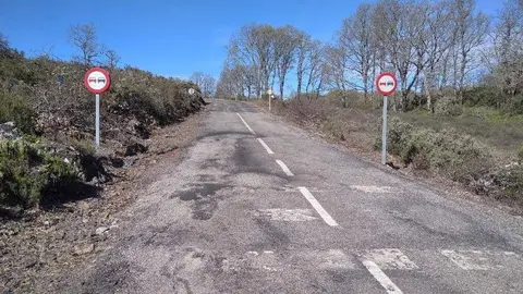 Estado de la carretera ZA-P-2436