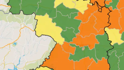 Mapa ZBS casos activos a 7 días (13 de enero)
