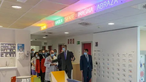 Una de las áreas de pediatría del nuevo Hospital de Salamanca