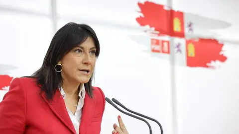 La secretaria de Organización del PSOE en CyL, Ana Sánchez