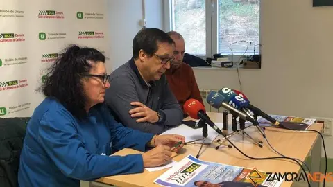 UCCL en rueda de prensa