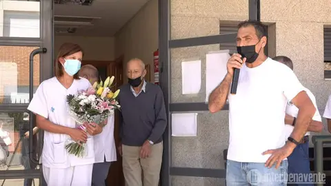 Homenaje realizado durante la pandemia vía Interbenavente.es