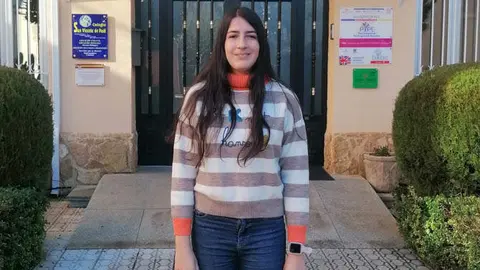 Naara Rodríguez del colegio San Vicente de Paúl de Benavente