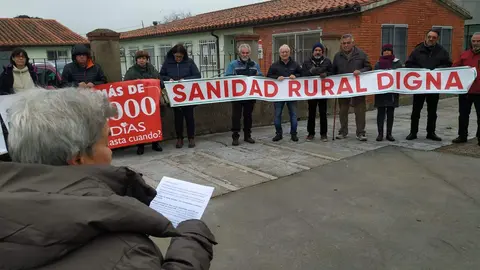 72 protesta de la Plataforma en Defensa de la Sanidad Pública de Sayago. Fotografía: CEDIDA