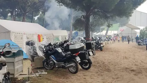 Los moteros se dan cita en Tordesillas
