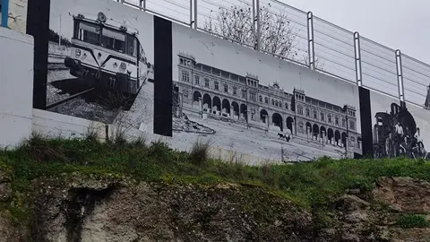 Mural cuesta del Bolón