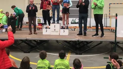 Estefanía Rodríguez, del Benavente Atletismo