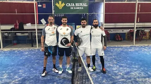 Viriato Padel Caja Rural de Zamora, Hugo Sánchez y Jorge Rubio