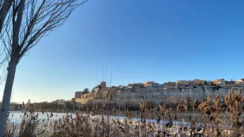 Día frío y soleado en Zamora