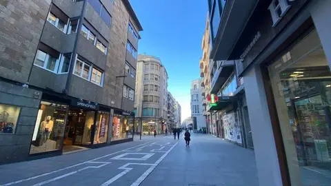Calle Santa Clara en Zamora