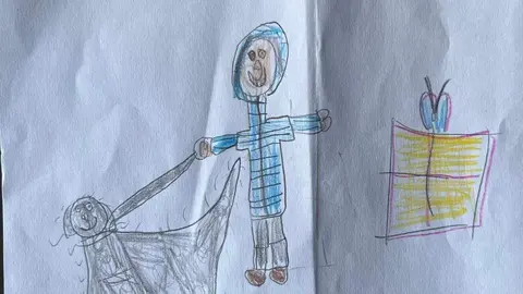 El dibujo especial de esta pequeña zamorana (1)