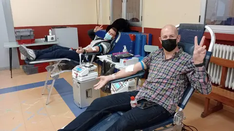 Donación sangre en Pinilla. Imagen de archivo