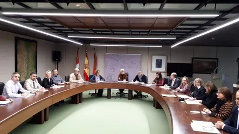 Delegada preside Comisión Coordinación