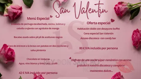 Hotel Rey Don Sancho San Valentín