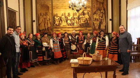 Águedas de San José Obrero en el Ayuntamiento de Zamora