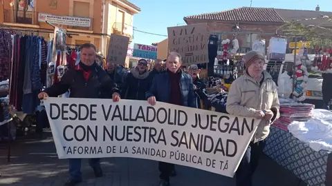 manifestación en Tábara