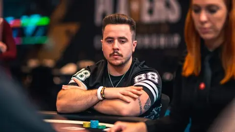 El zamorano Adrián Viñuela. Fotografía: @poker_red