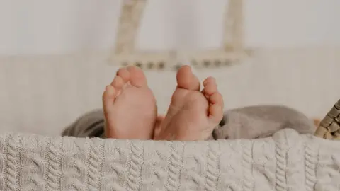 Bebé. Fotografía de archivo