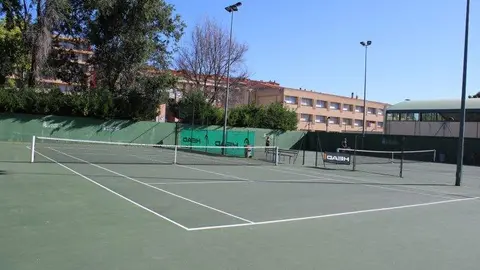 pista de tenis de la Ciudad Deportiva