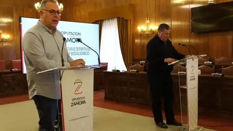 Jesús María Prada y Javier Faúndez