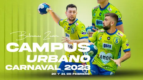Cartel Campus Urbano Carnaval Balonmano Zamora