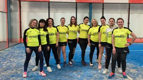 Equipo femenino del PD Bodegas Atanes