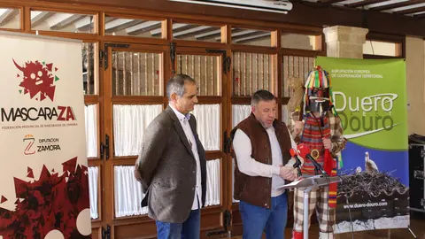 El presidente de la Federación Provincial de Mascaradas de Zamora 'MascaraZa', José Javier Sánchez