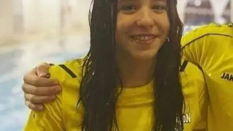 La nadadora zamorana Sofía Arroyo Bonifacio, del Club Deportiva Natación Zamora