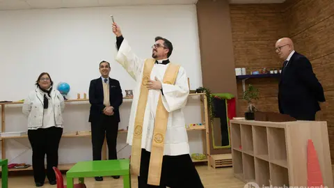 Bendición de la Escuela Infantil Peñacorada Garden en Benavente