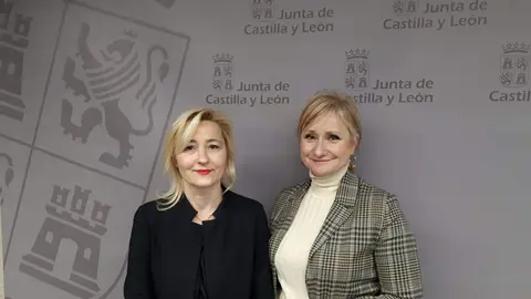 Sara Fernández y Leticia García