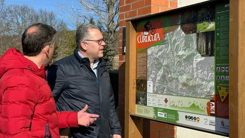 José María Prada en la presentación de la ruta