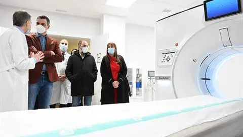Pedro Sánchez visita el Hospital de Zaragoza